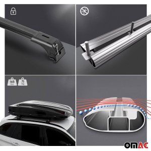 MINI COUNTRYMAN Roof Racks - Omac - Skybar 2Pcs - Black - '10-'16